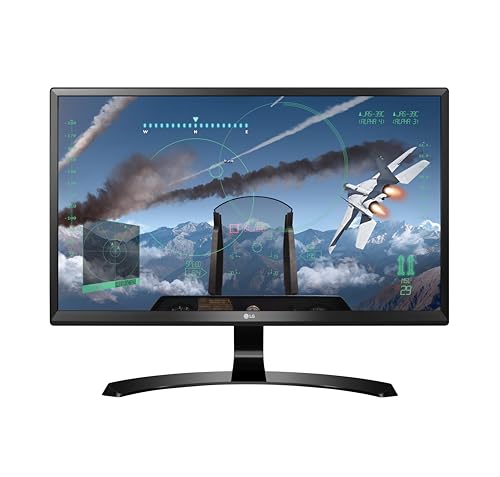 LG - 24UD58-B 24-Inch 4K UHD IPS Monitor with FreeSync の